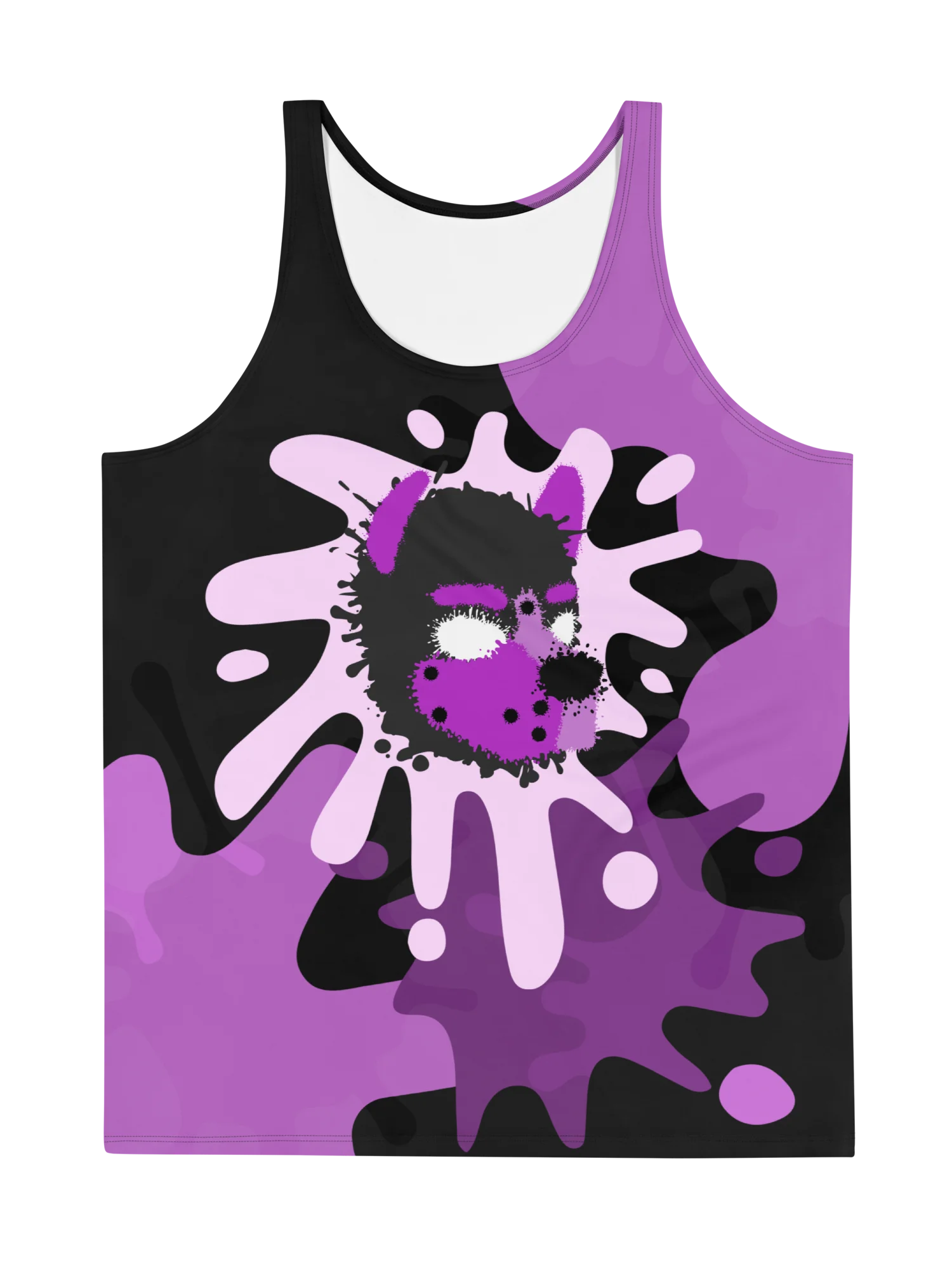 Dark Chaos Splatter Tank - Purple product image (1)
