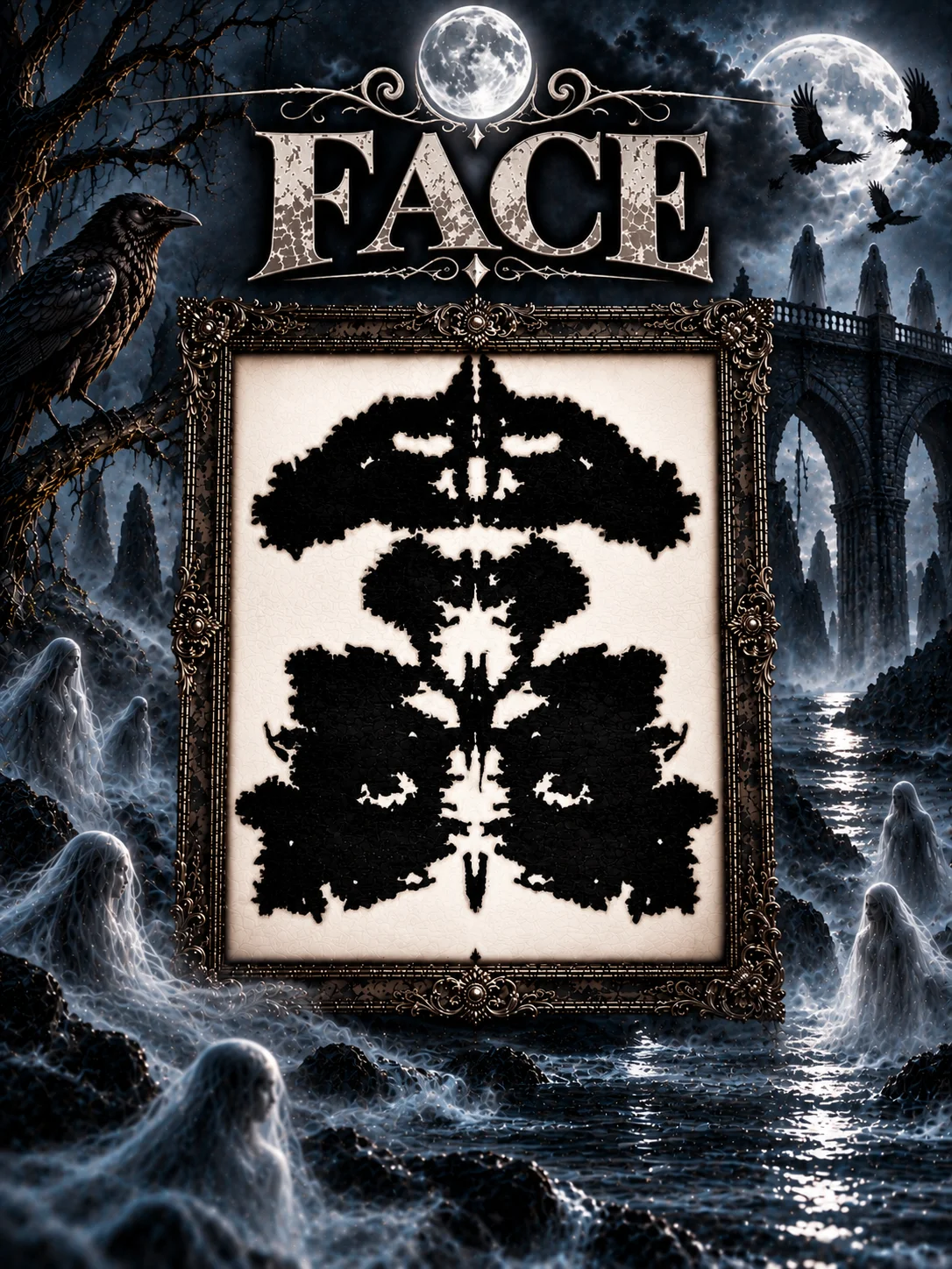 Face | Inkblot Print product image (2)