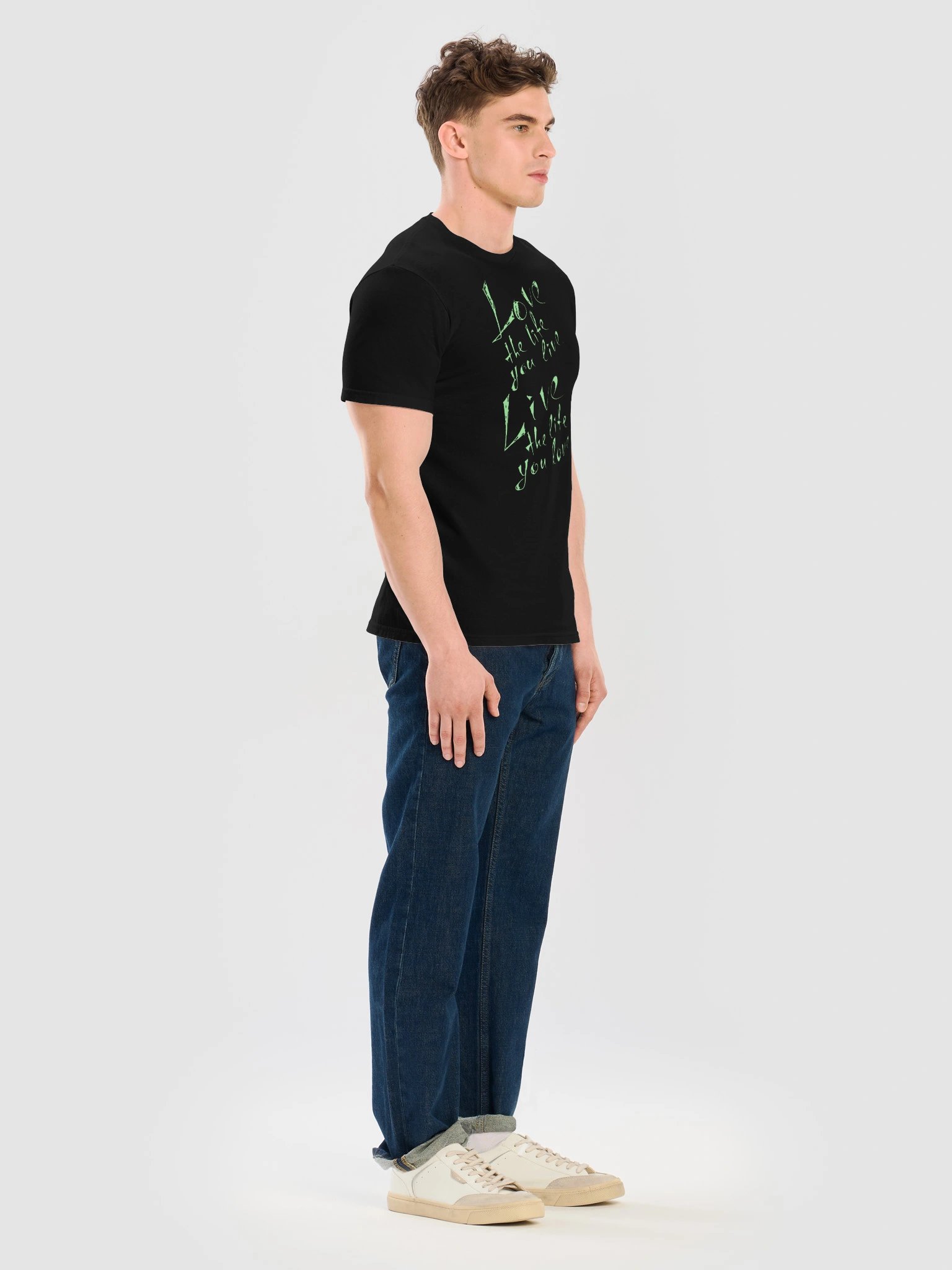 Love the life you live - Black product image (4)