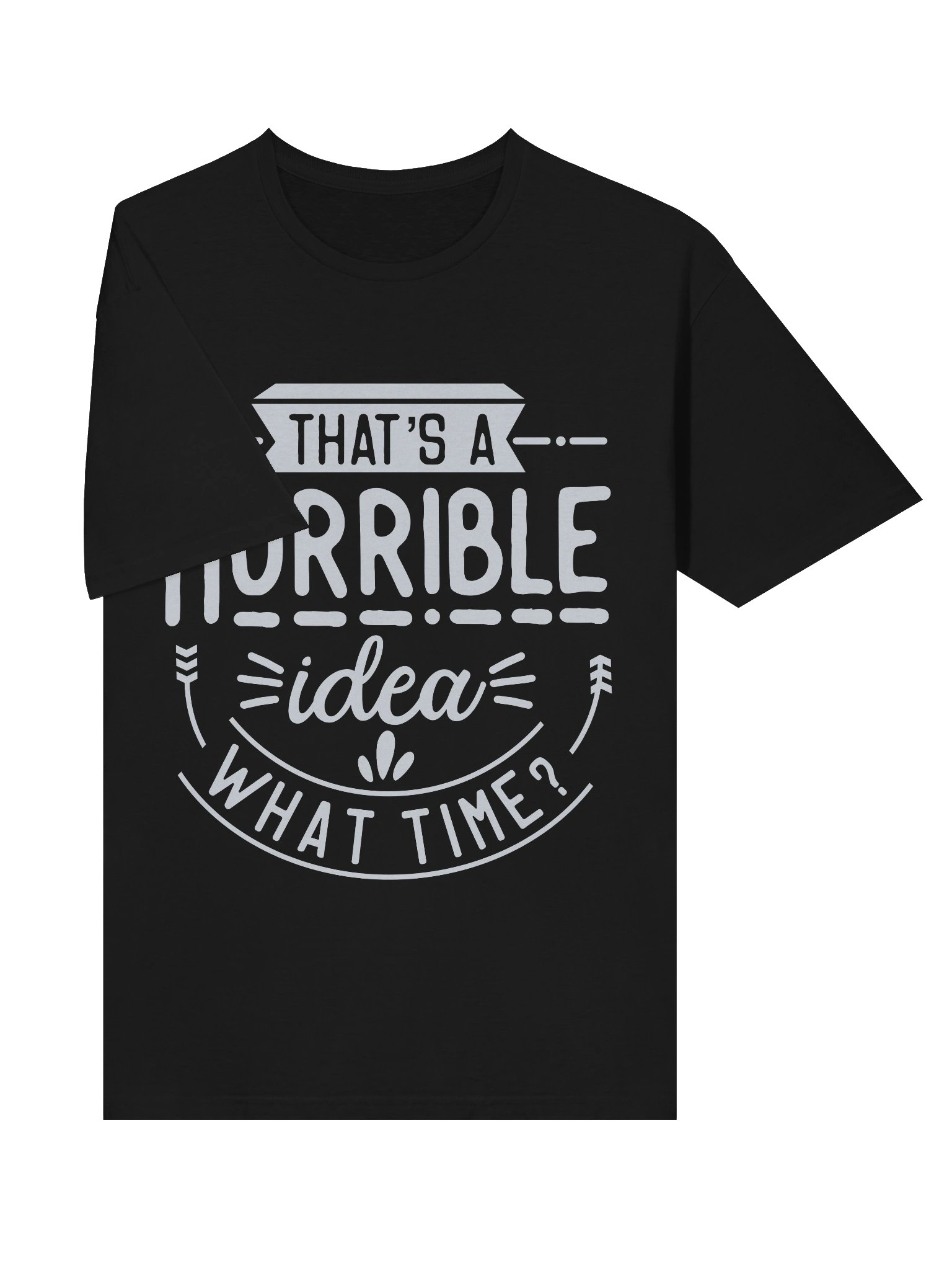 Playful Banner Text Unisex T-Shirt product image (5)