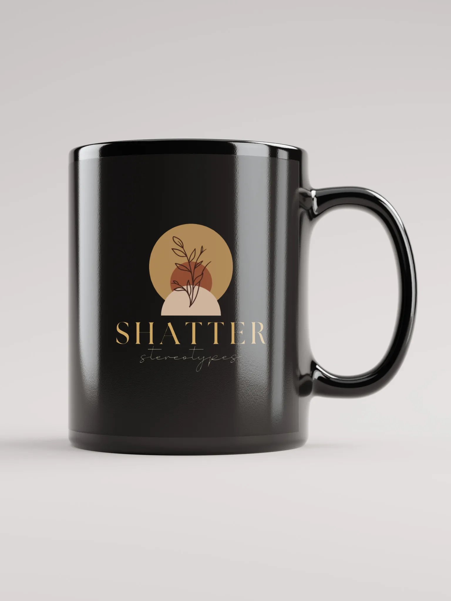 Black Glossy Mug GMFB0109 product image (1)