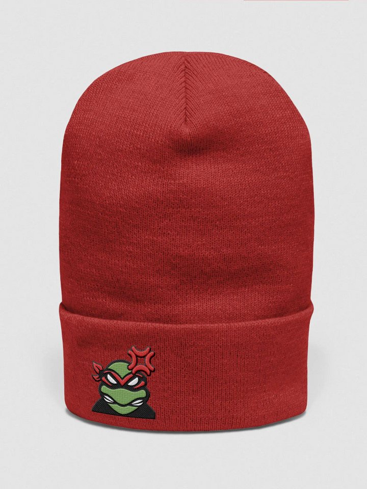 Angry Raph Cuffed Beanie product image (1)