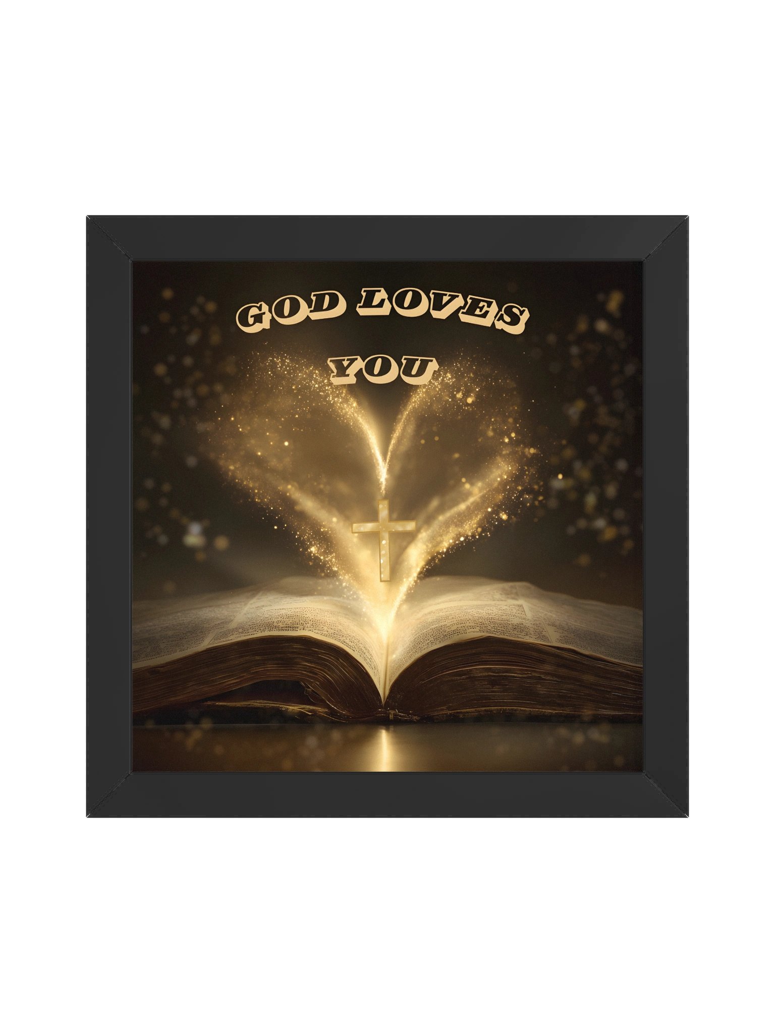God Loves You – Radiant Faith Wall Art product image (1)
