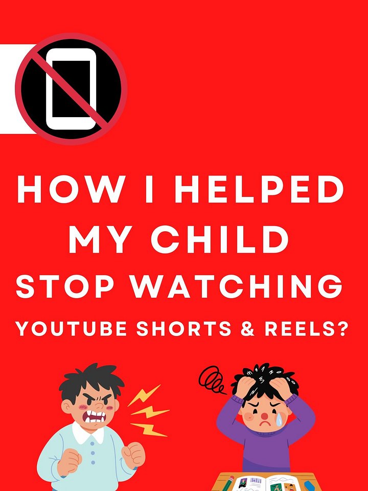 How I Helped My Child Stop Watching Youtube Shorts & Reels? product image (1)