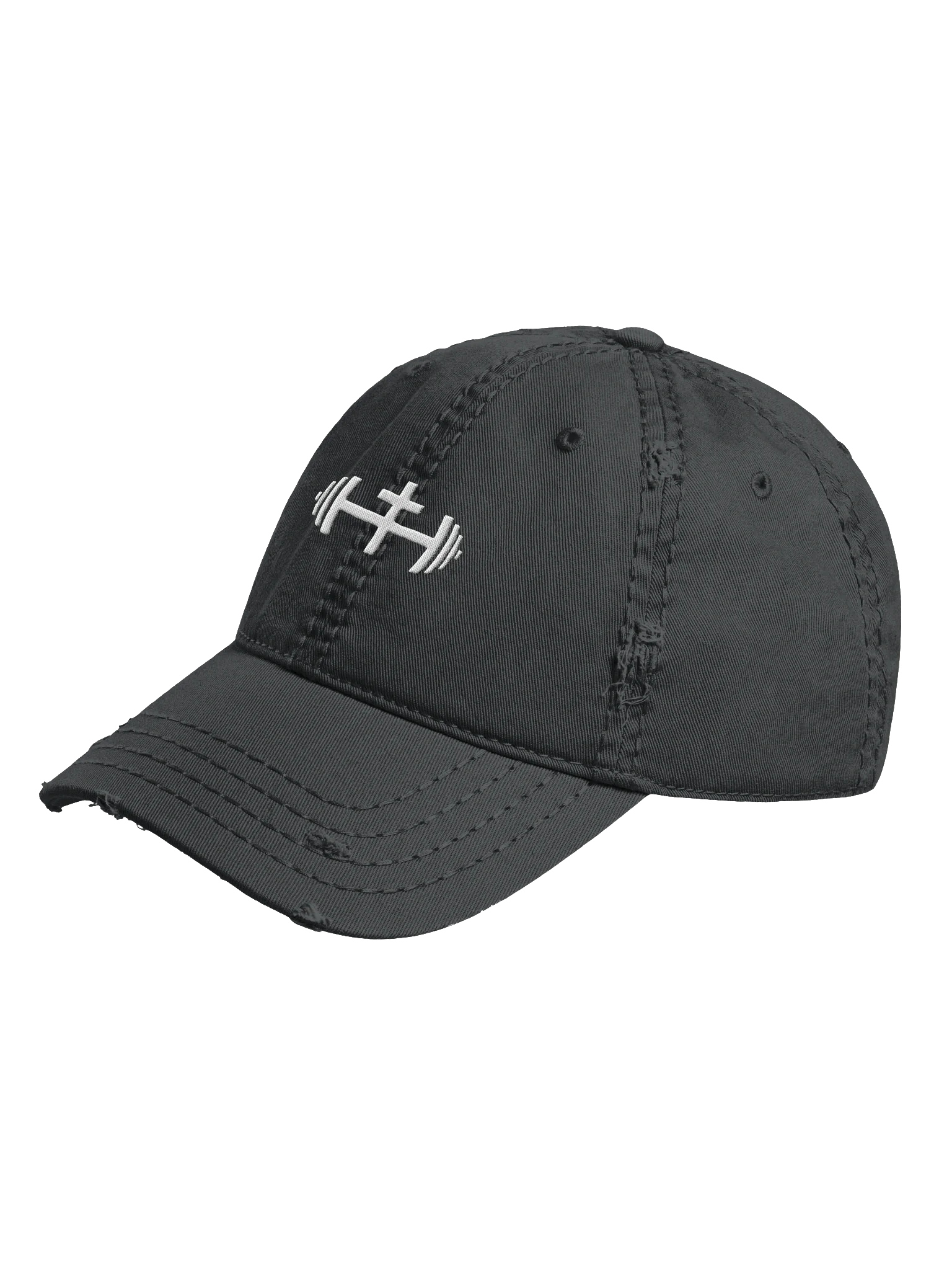 His House Distressed Dad Hat by His House