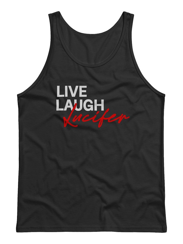 Live Laugh Lucifer Men's Tank product image (1)