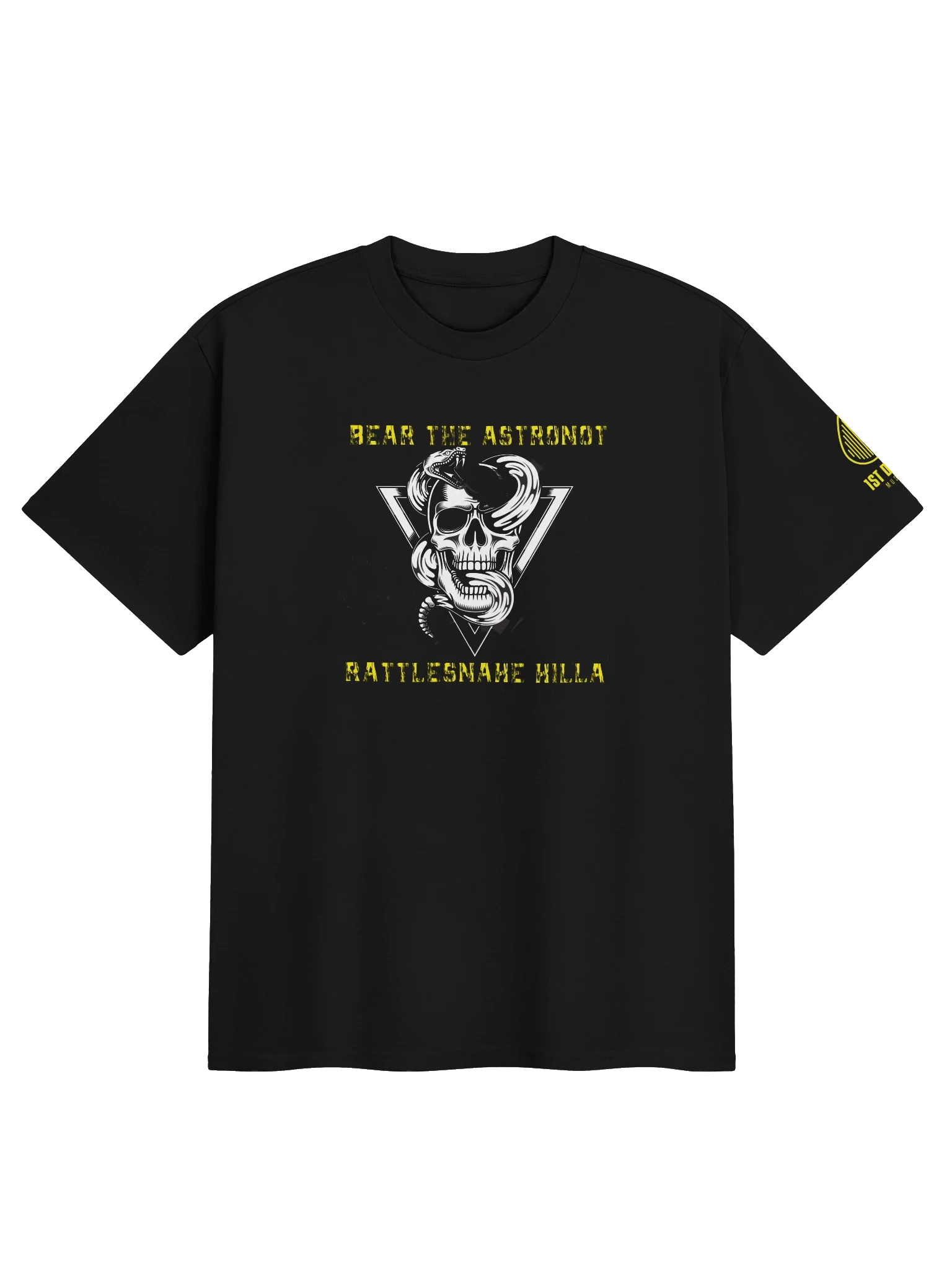 Bear the Astronot - Rattlesnake Killa T-shirt — view 2