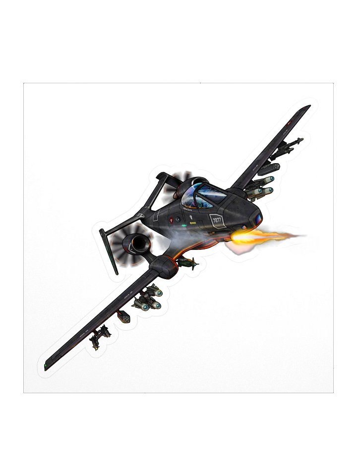 Brawler - Black (5.5 inch Sticker) product image (1)