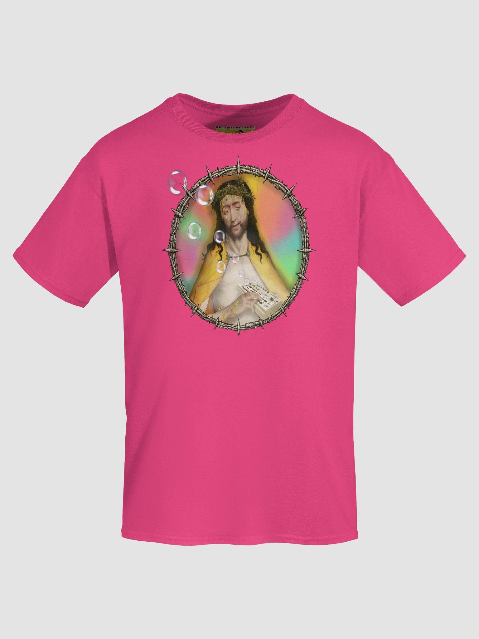 Holy Synthesis, by Frank Fonik (tb-3-0-3 tribute), Techno EDM, Unisex t-shirt product image (6)