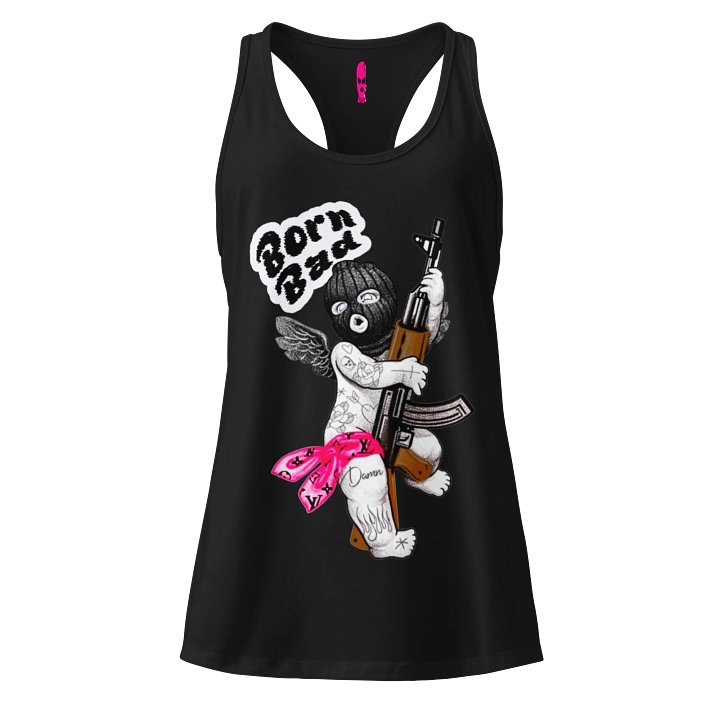 Rebel Cherub Racerback Tank product image (1)