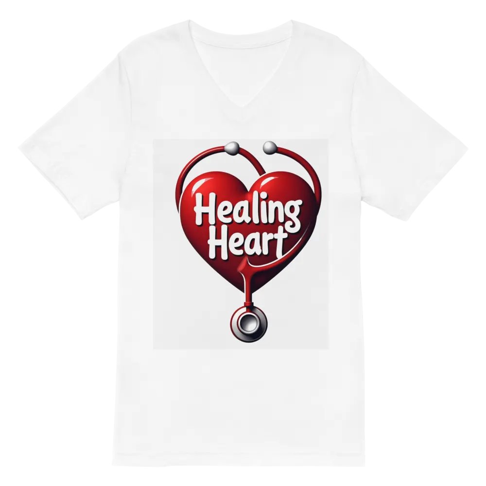 Healing Heart V-Neck Tee product image (2)