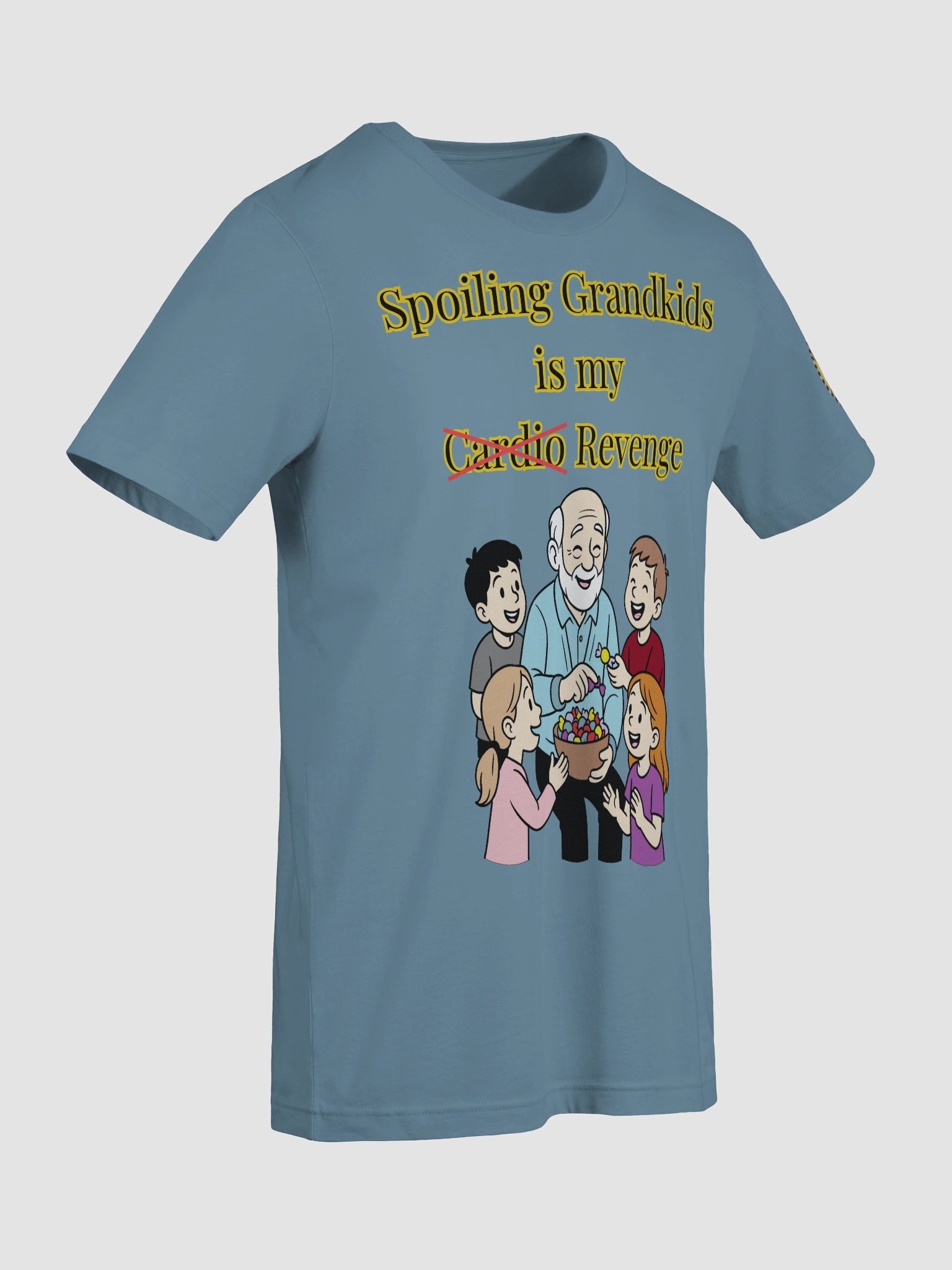 Spoiling Grandkids is my Cardio (Male) Bella+Canvas Supersoft T-Shirt Colors (3) product image (9)