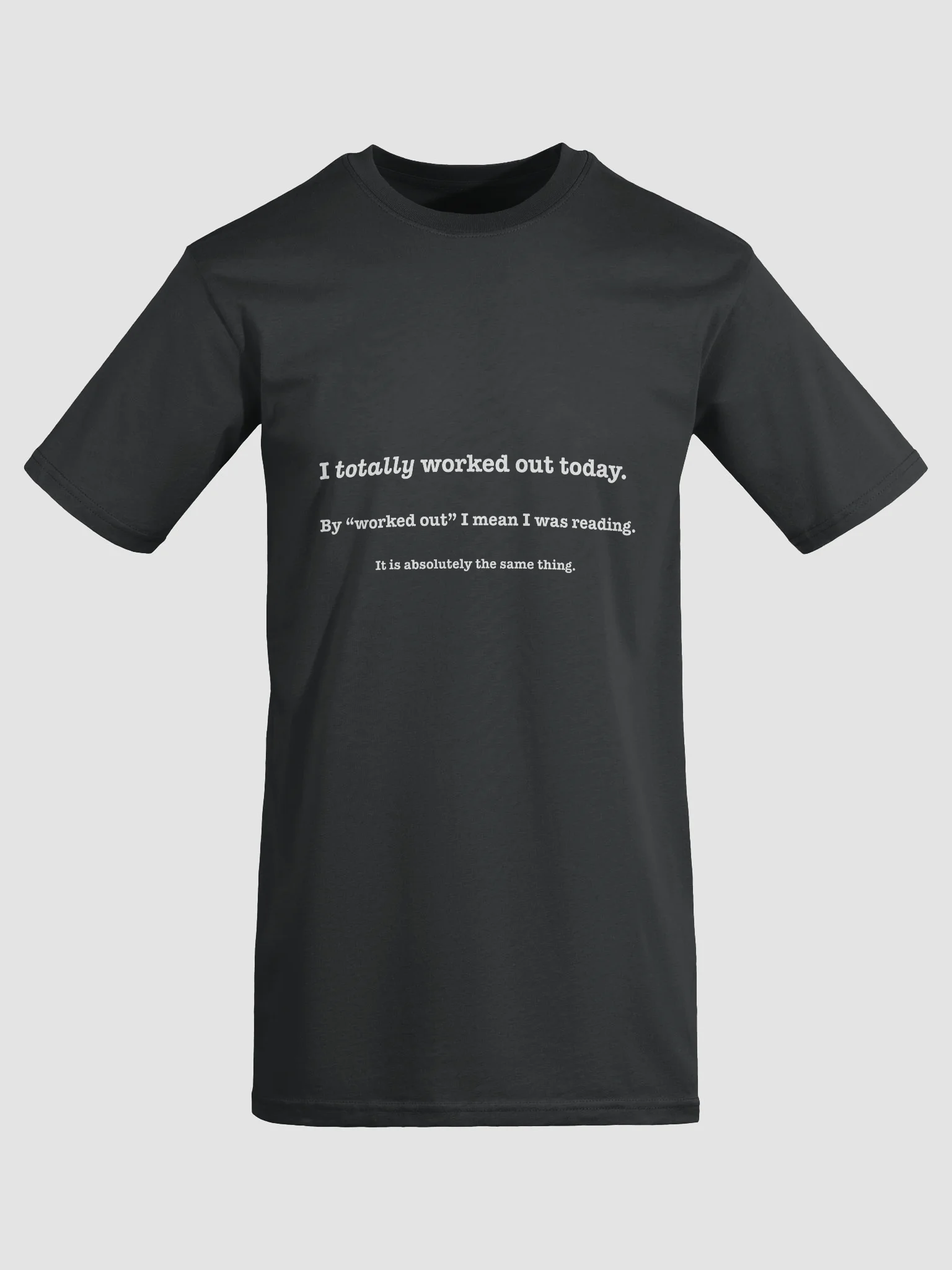 The Reader’s Workout Heavyweight Tee product image (2)