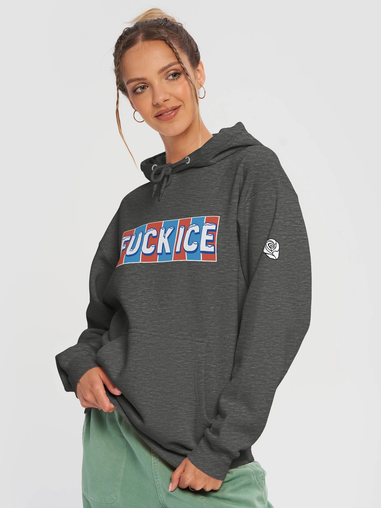 Fuck ICE unisex hoodie product image (24)