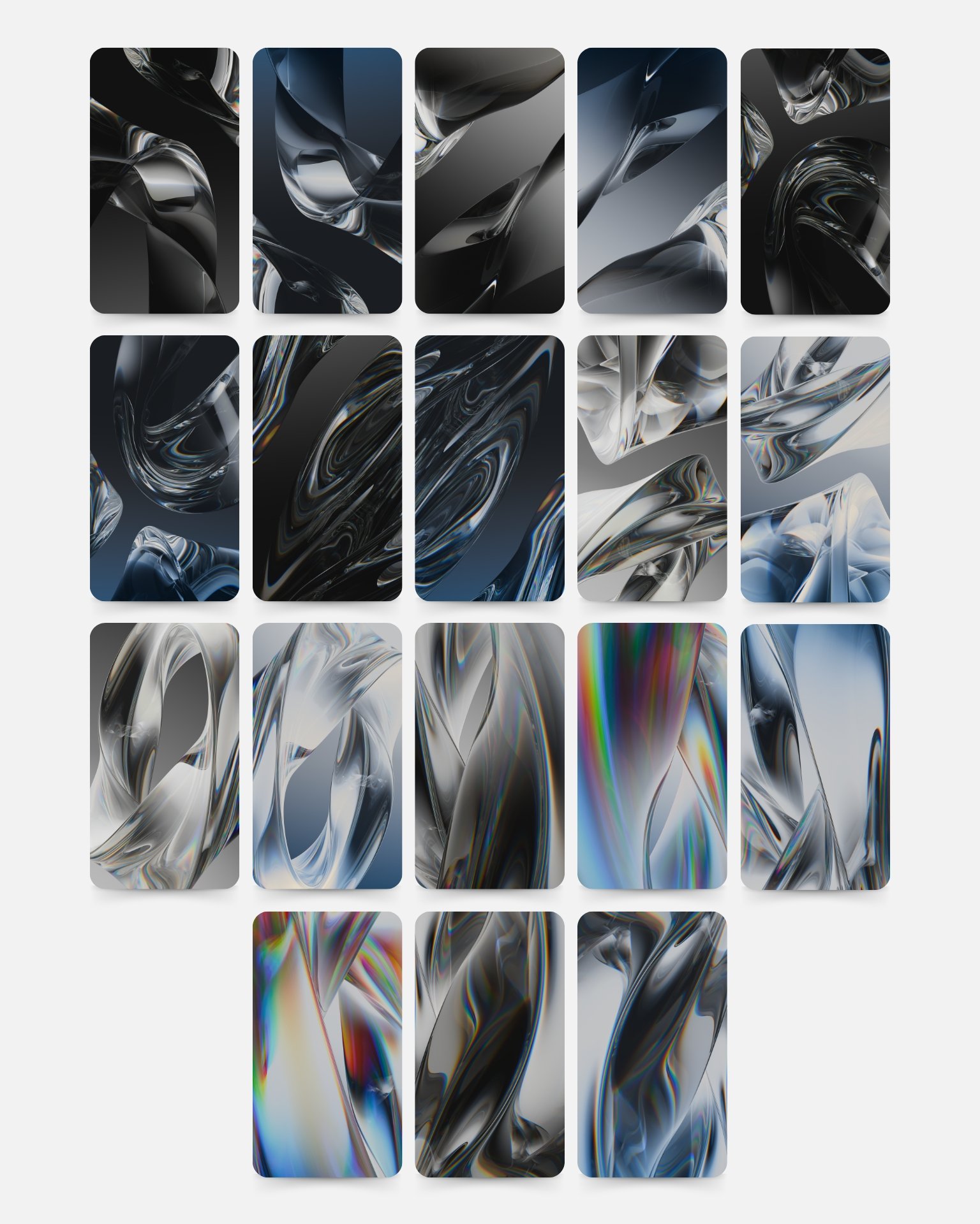 Spectral Clarity Wallpaper Pack product image (3)