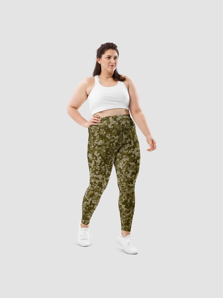 [WhamBlam] All-Over Print Plus Size Leggings product image (1)