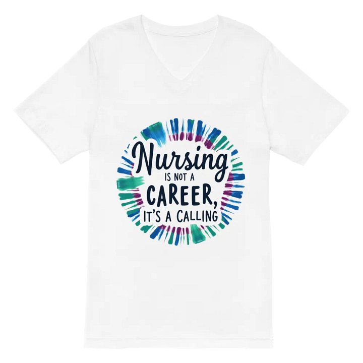 Calling in Comfort: Nursing V-Neck Tee product image (2)