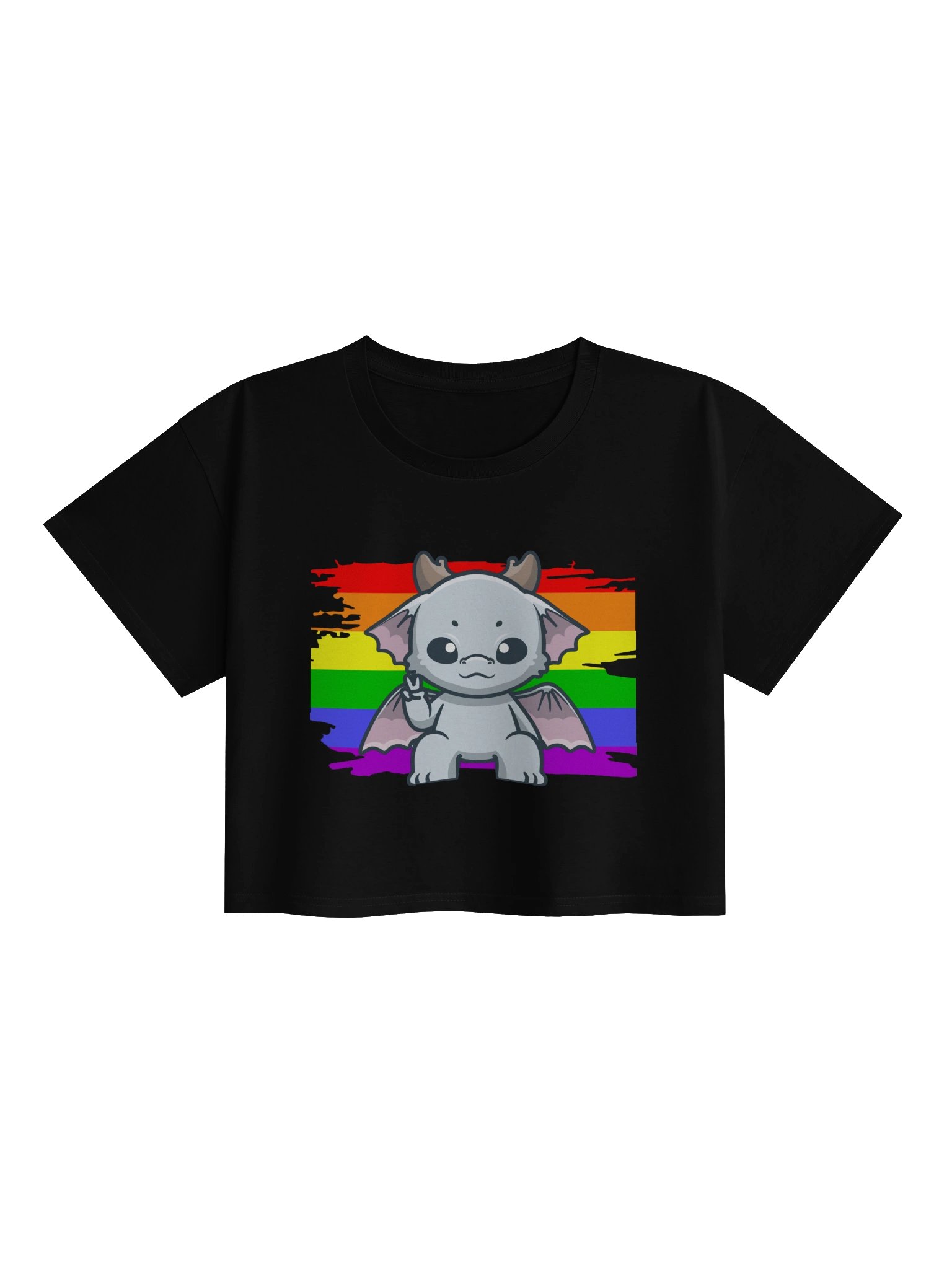 Lil'Dragon Pride Crop Top product image (2)