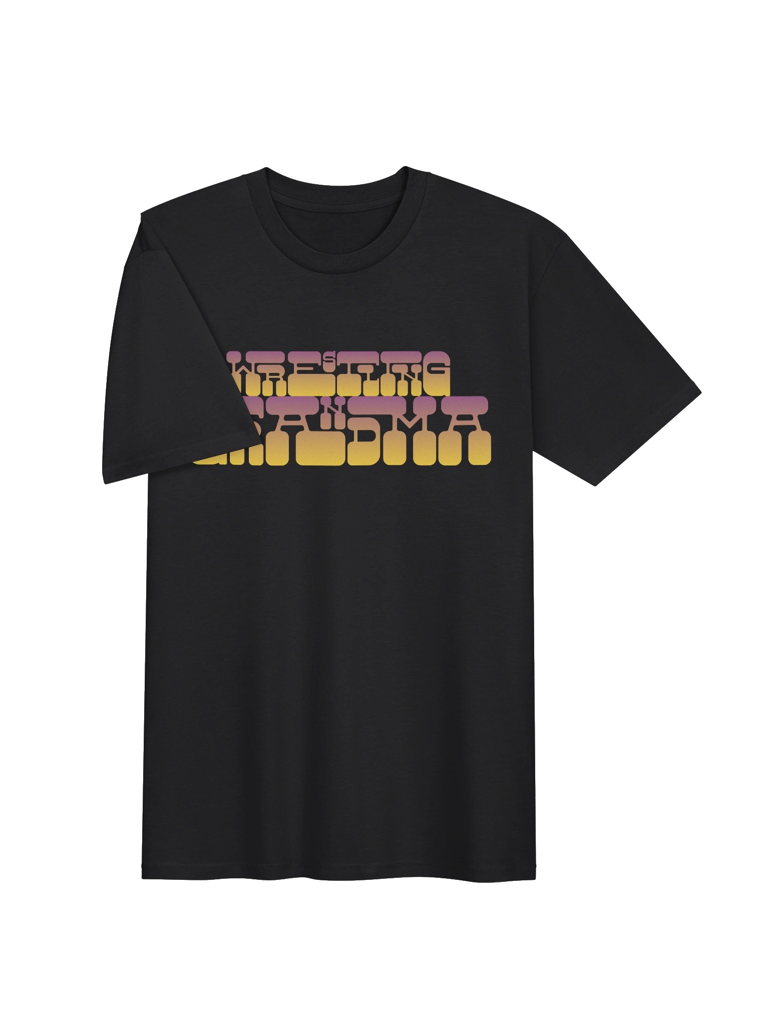 Retro Games Bubble "Wrestling Grandma" Text Tee product image (27)