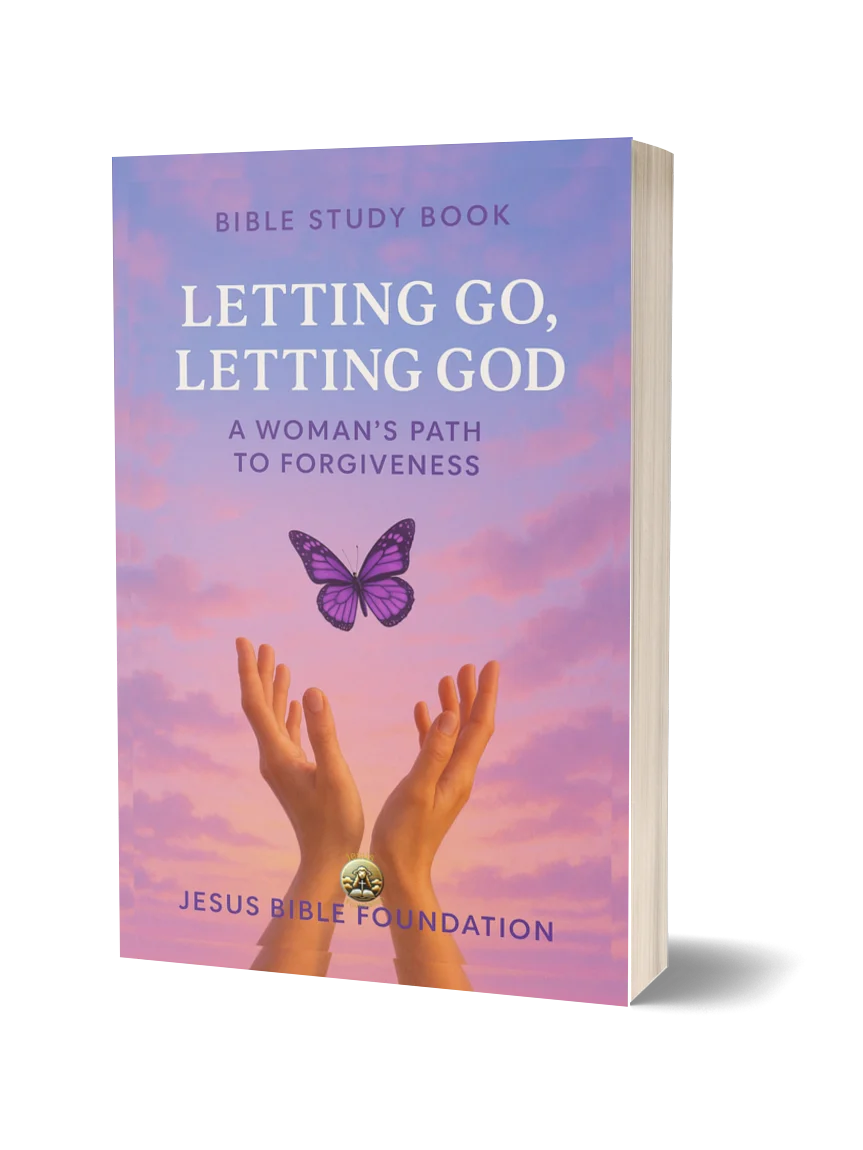 Bible study book Letting Go, Letting God: A Woman’s Path to Forgiveness product image (1)