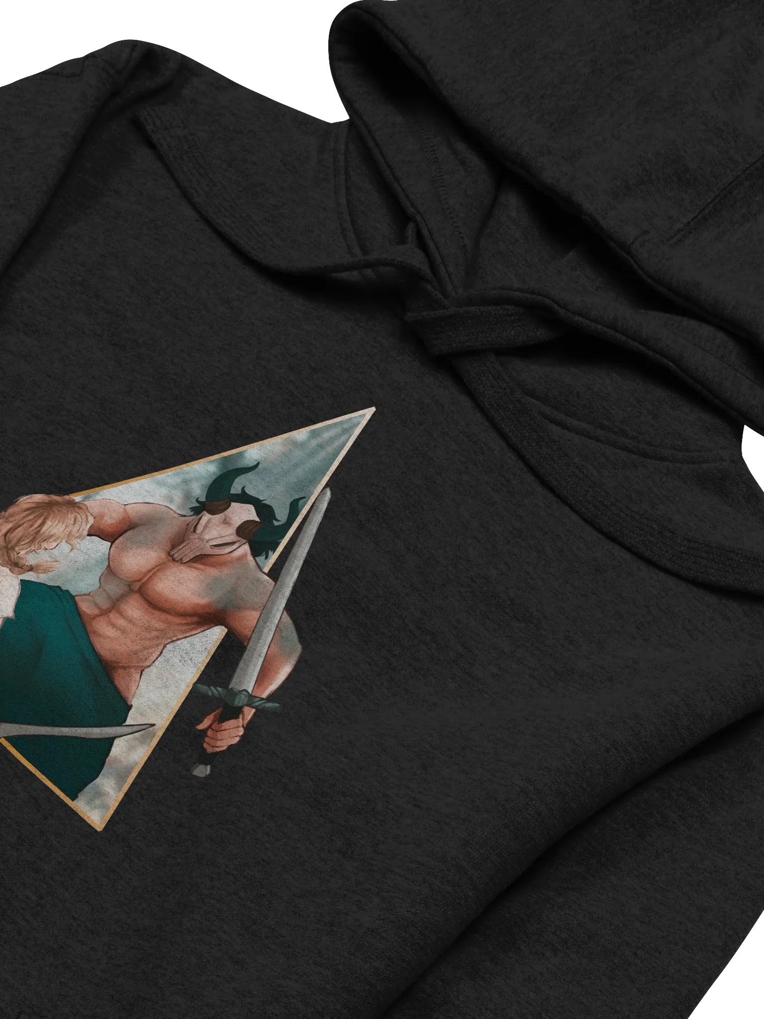 THE LESHY vs ISHANI Heritage Unisex Hoodie - from Short Film Quest for the Sylvan Blade (Lux Arcana) product image (10)