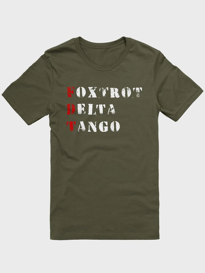 Foxtrot Delta Tango Bella+Canvas 3001 T-Shirt product image (10)