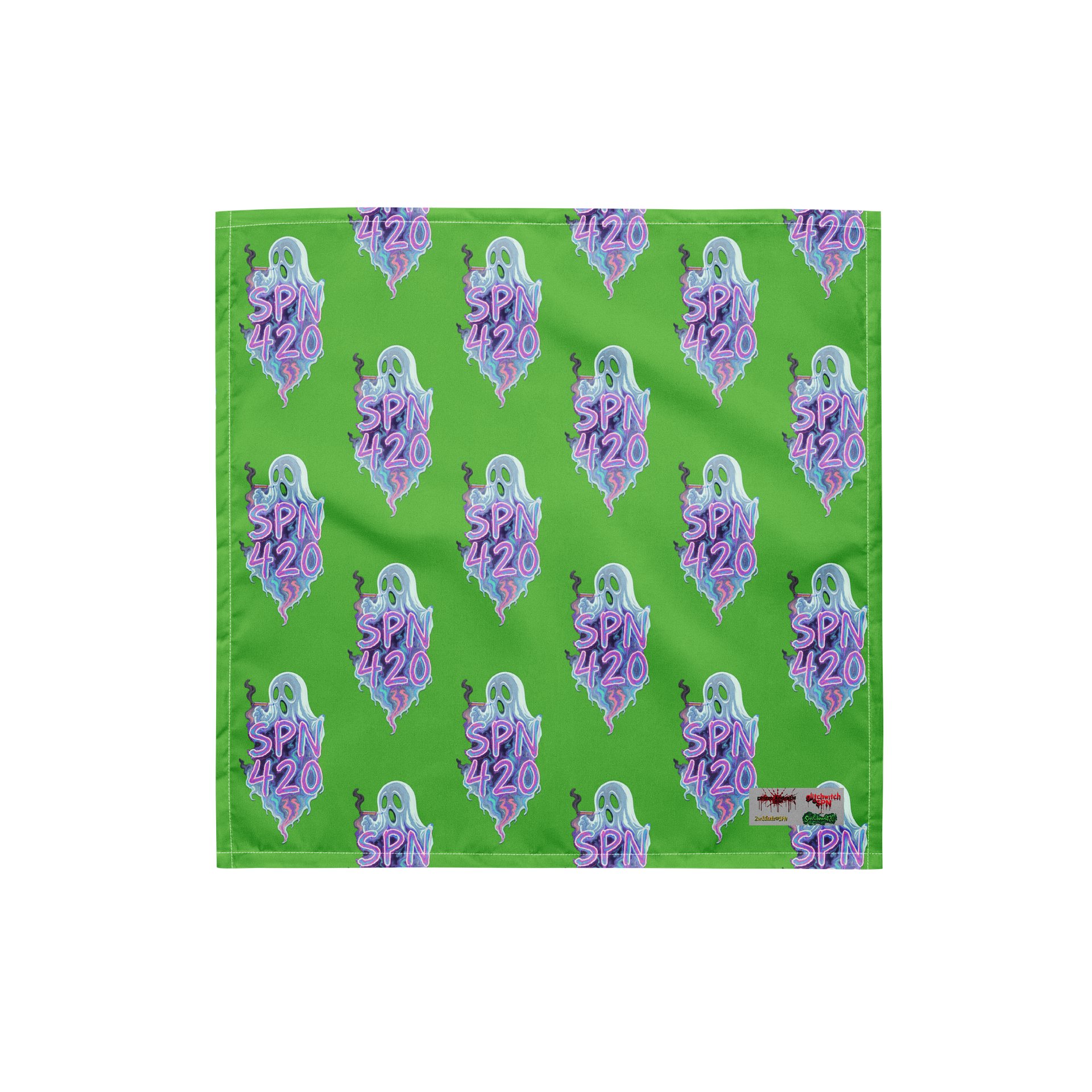 S.P.N. 420 Ghost All-Over Bandana product image (1)