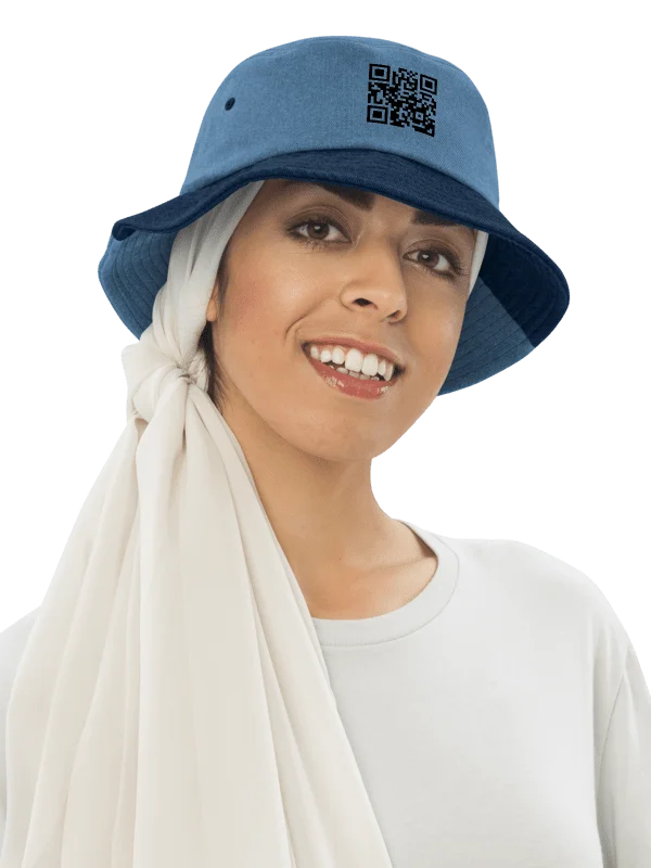 Eclipse Denim Bucket Hat - QR for CW.com product image (6)