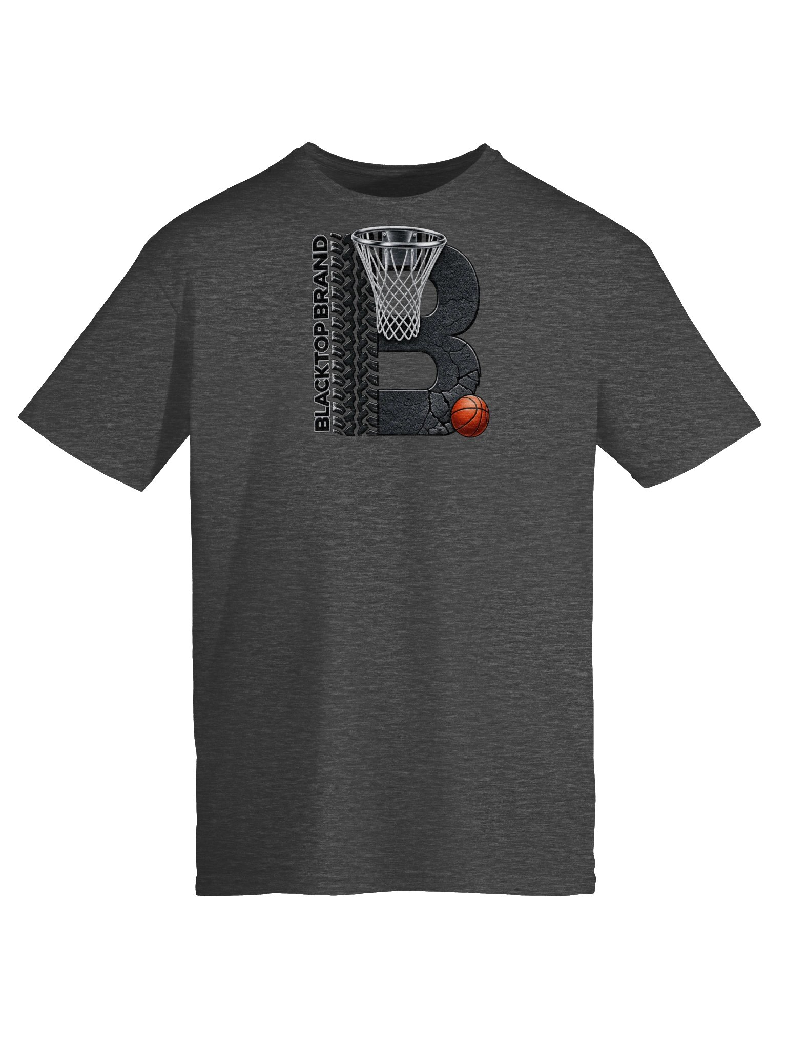 Blacktop Brand Basketball Logo Tee product image (5)