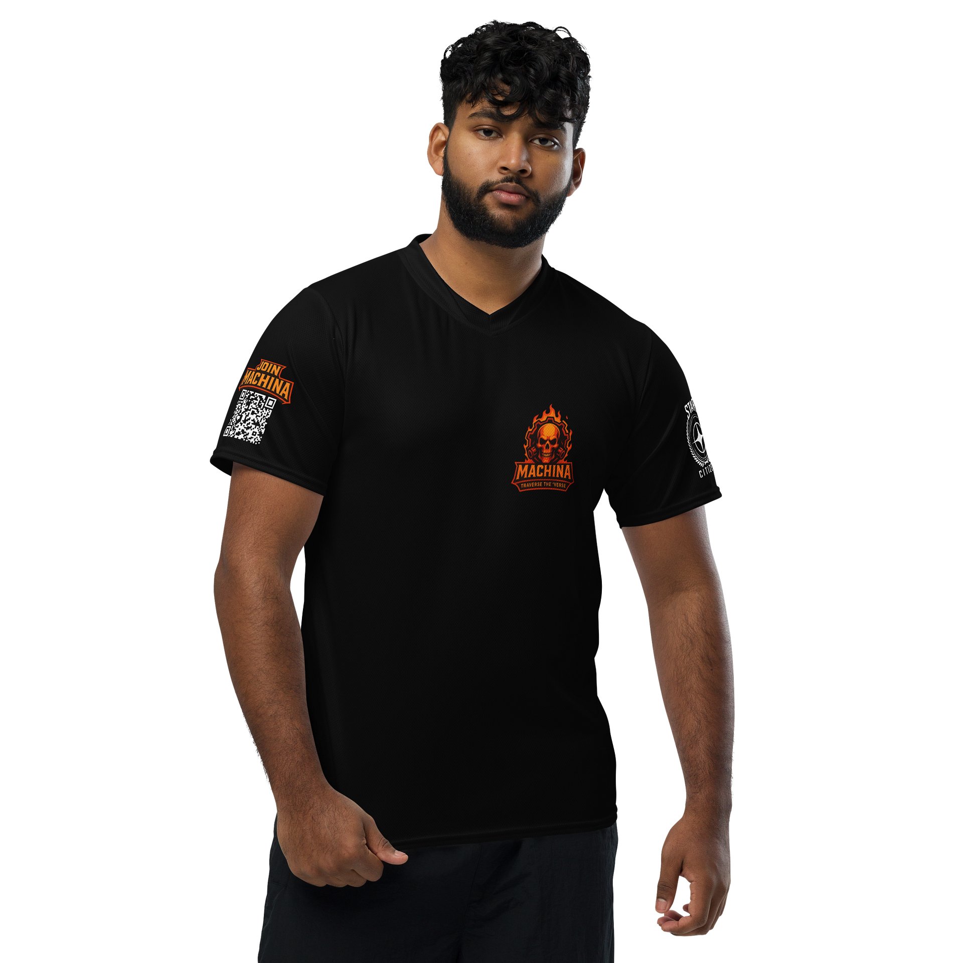 Machina Bar Citizen T-Shirt SM Logo – Built for the Gathering product image (1)