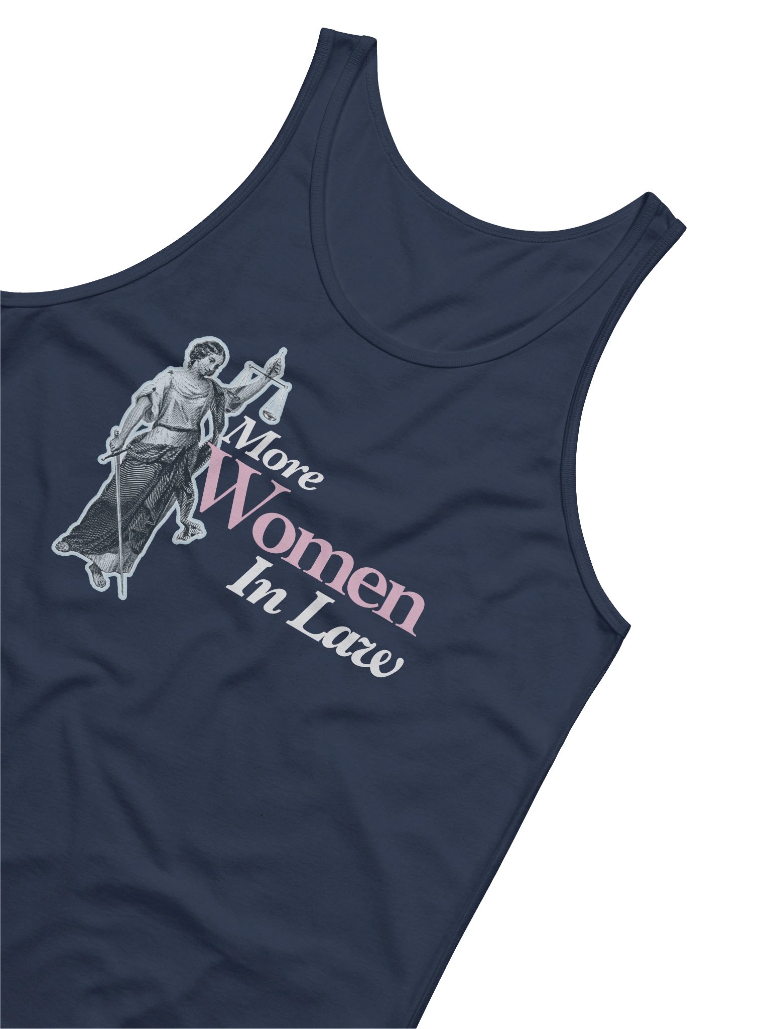 More Women In Law Unisex Gym Tank product image (4)