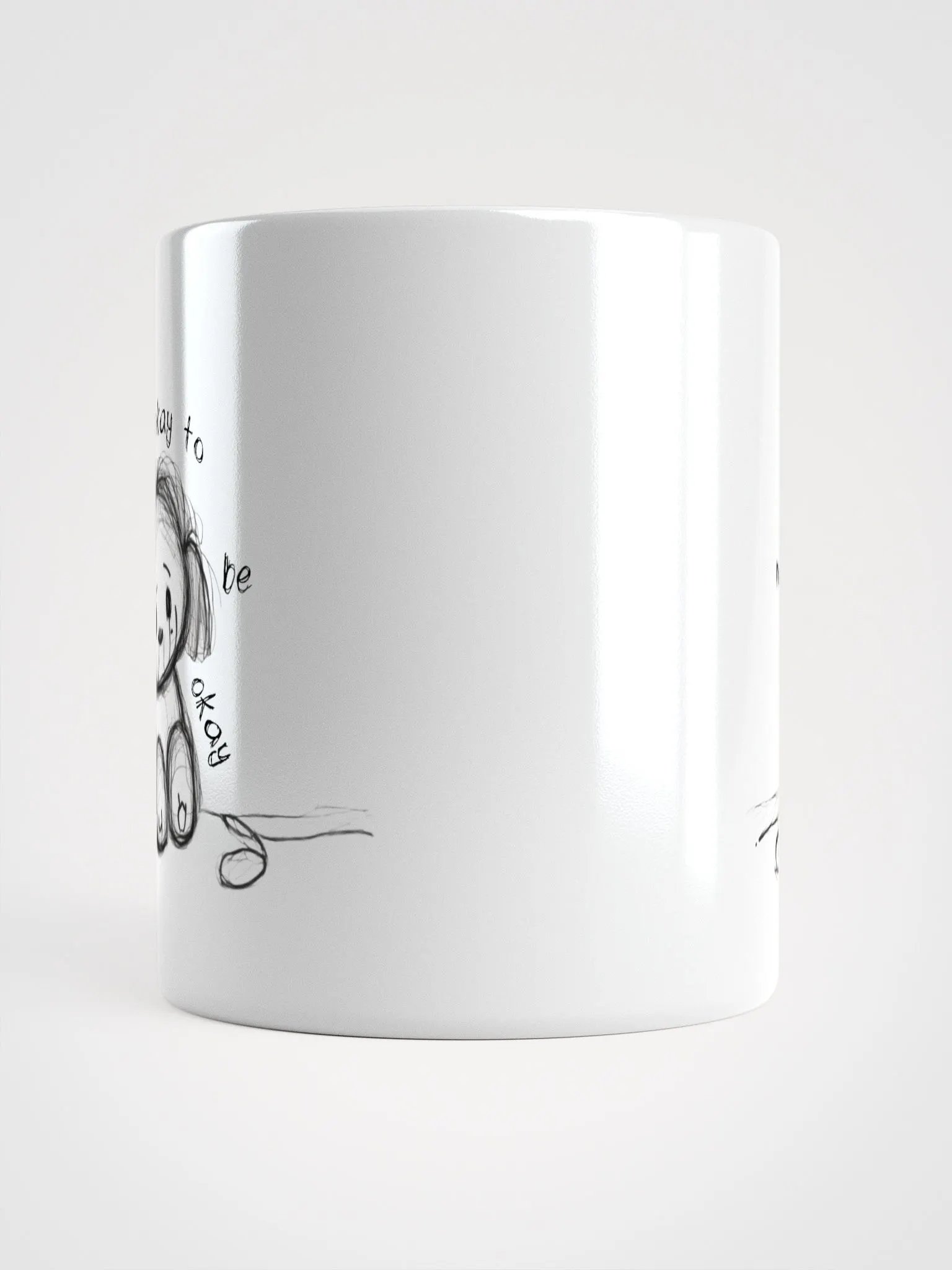 It's okay Mug product image (5)