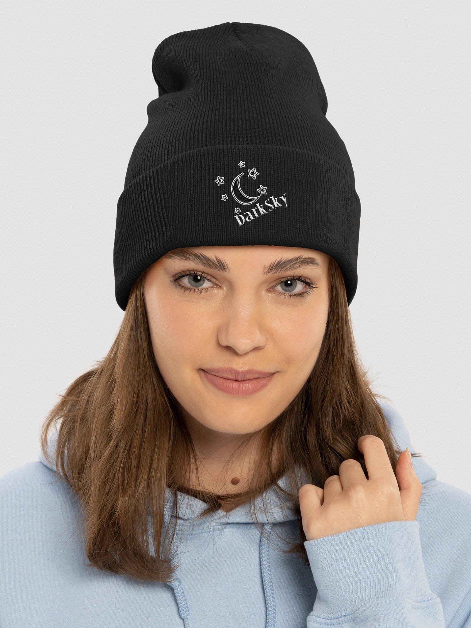 DarkSky Logo Cuffed Beanie product image (3)