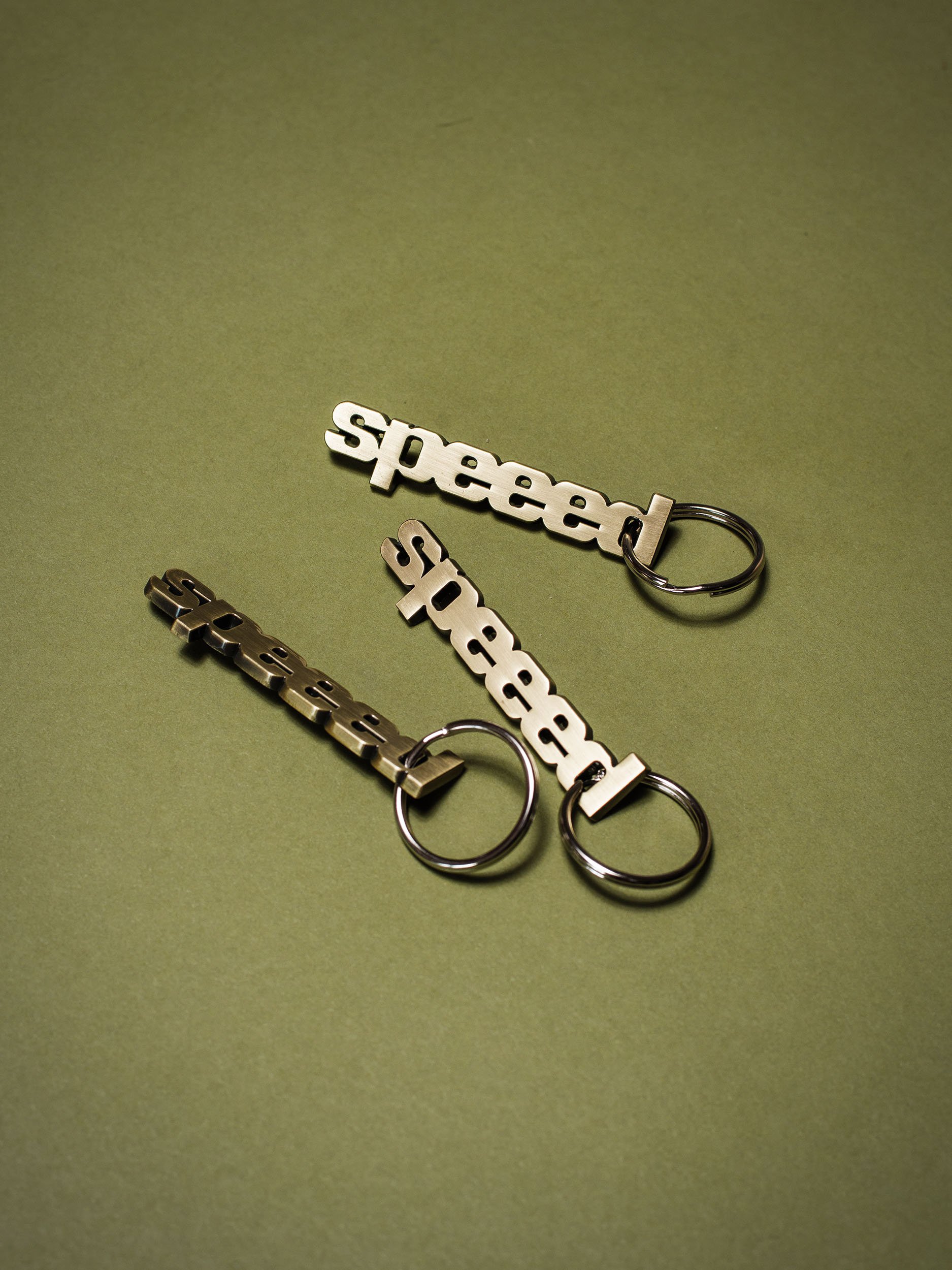 Speeed Brass Keychain product image (2)