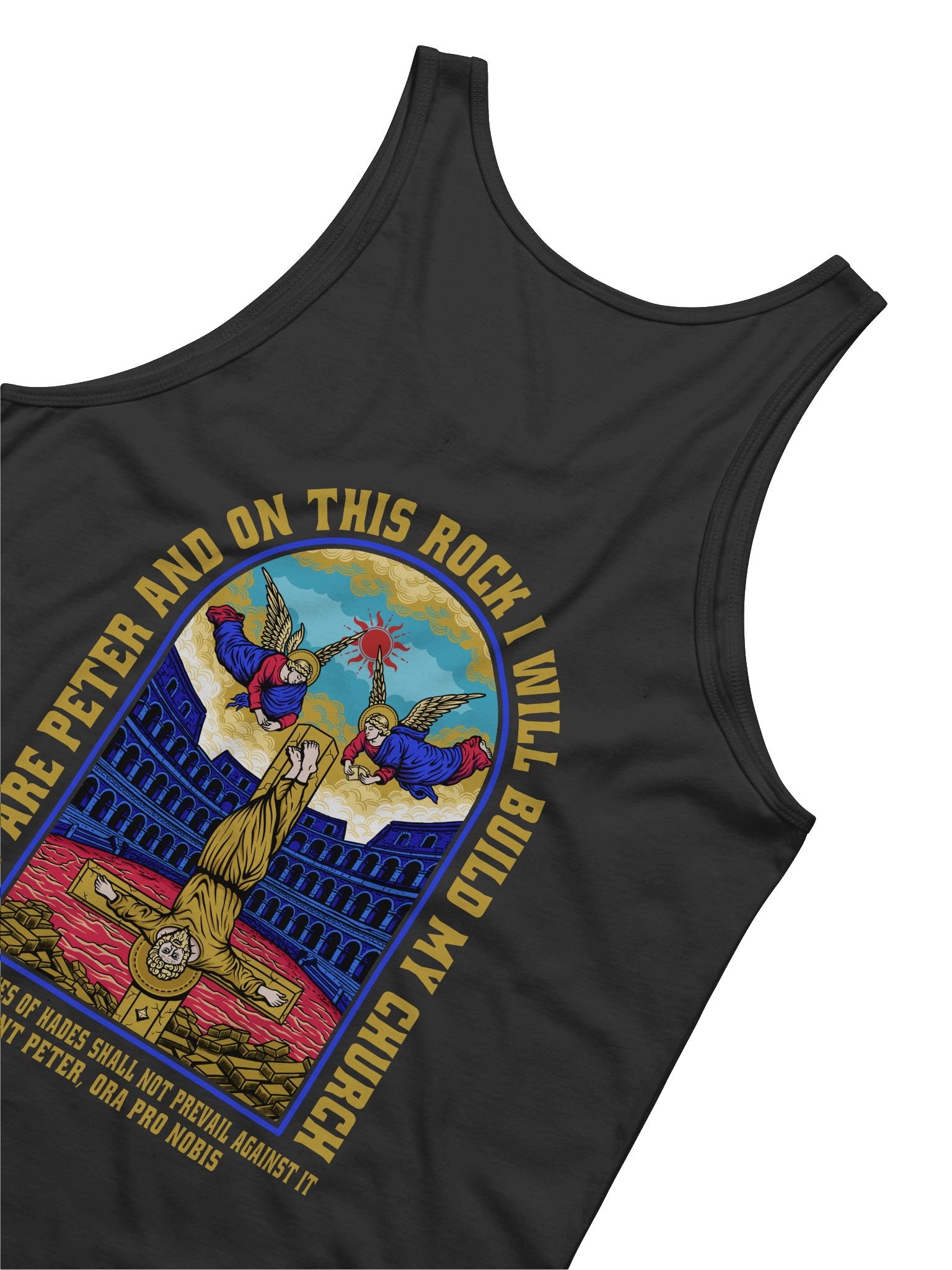 Saint Peter's Cross Tank Top product image (5)