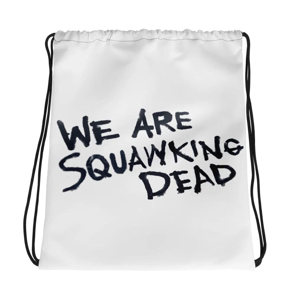 Classic Logo |Drawstring Tote (black) product image (1)