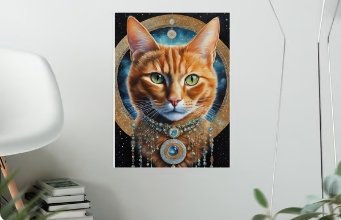 GINGER CAT ARTWORK DOWNLOAD product image (1)
