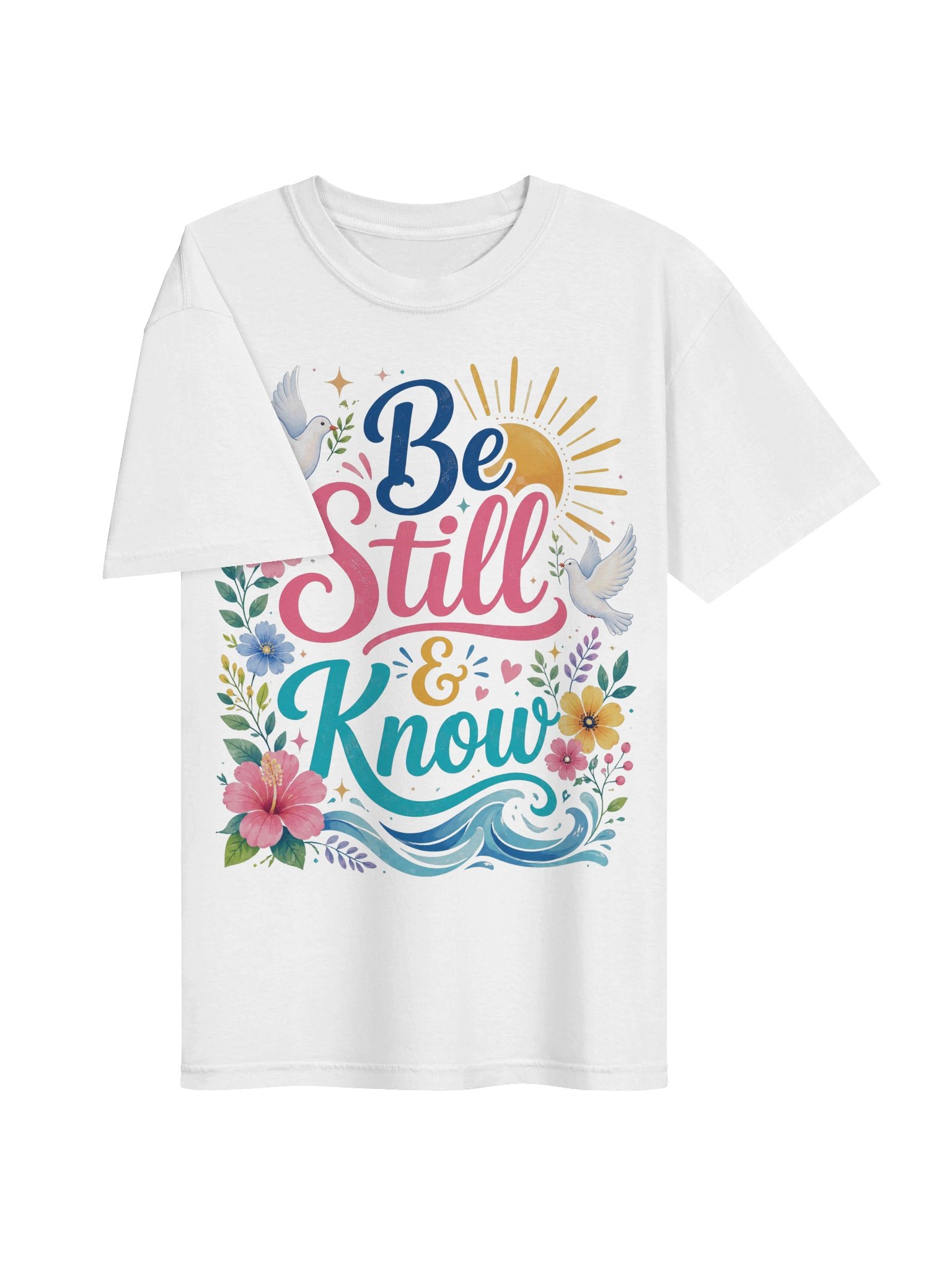 Be Still & Know Comfort Colors Christian T-Shirt product image (10)