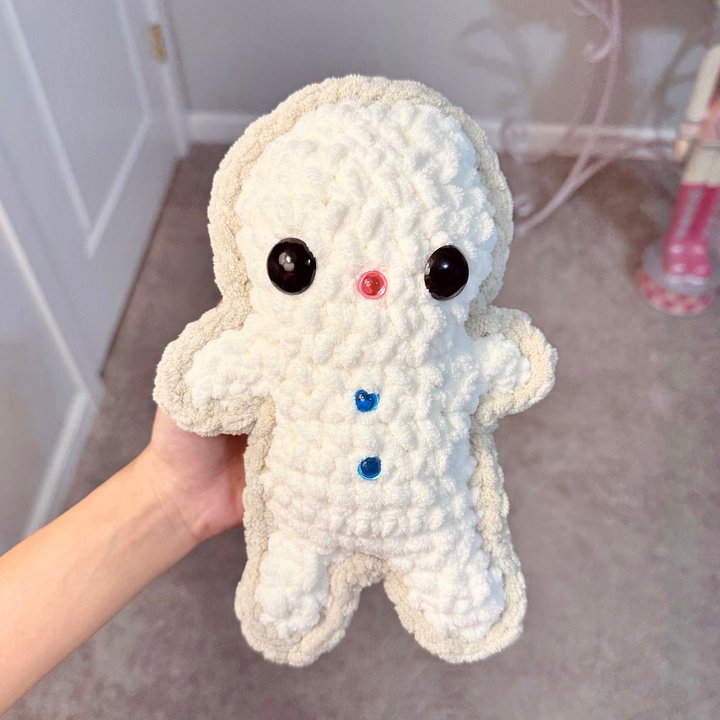 Frosty - handmade plush product image (1)