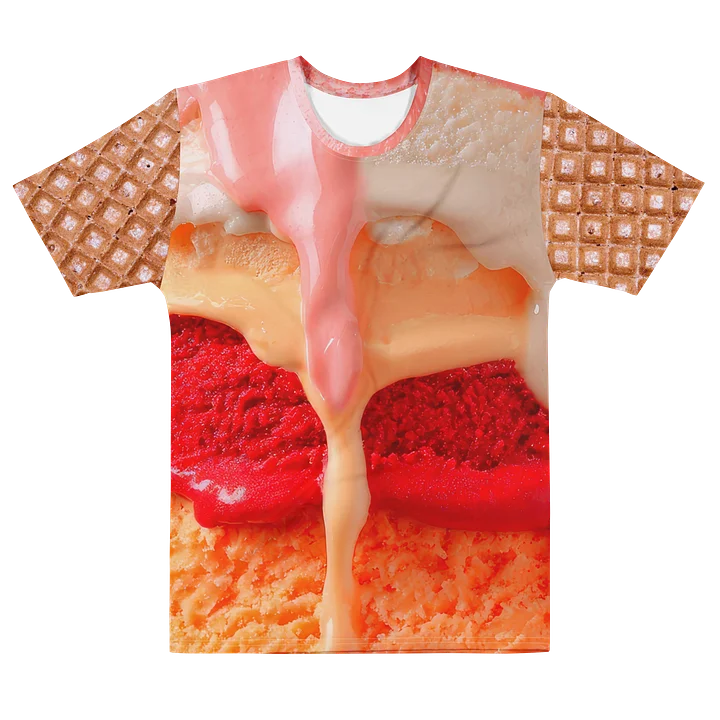 Ice Cream Drip Full Printed Shirt product image (1)