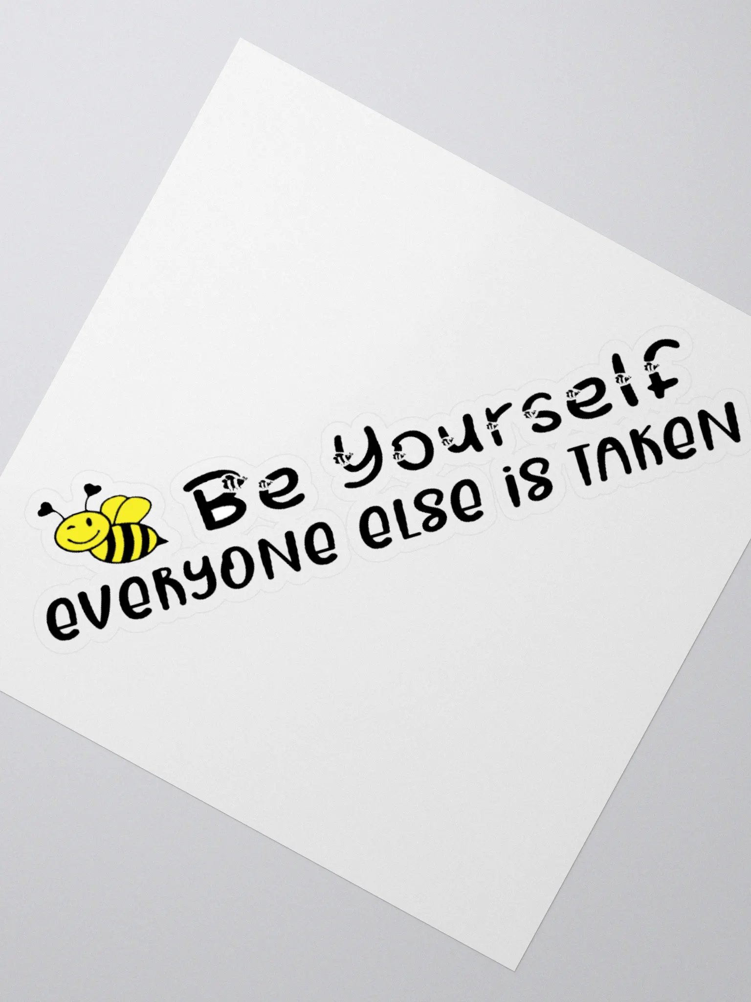 Bee Yourself Kiss Cut Stickers product image (2)