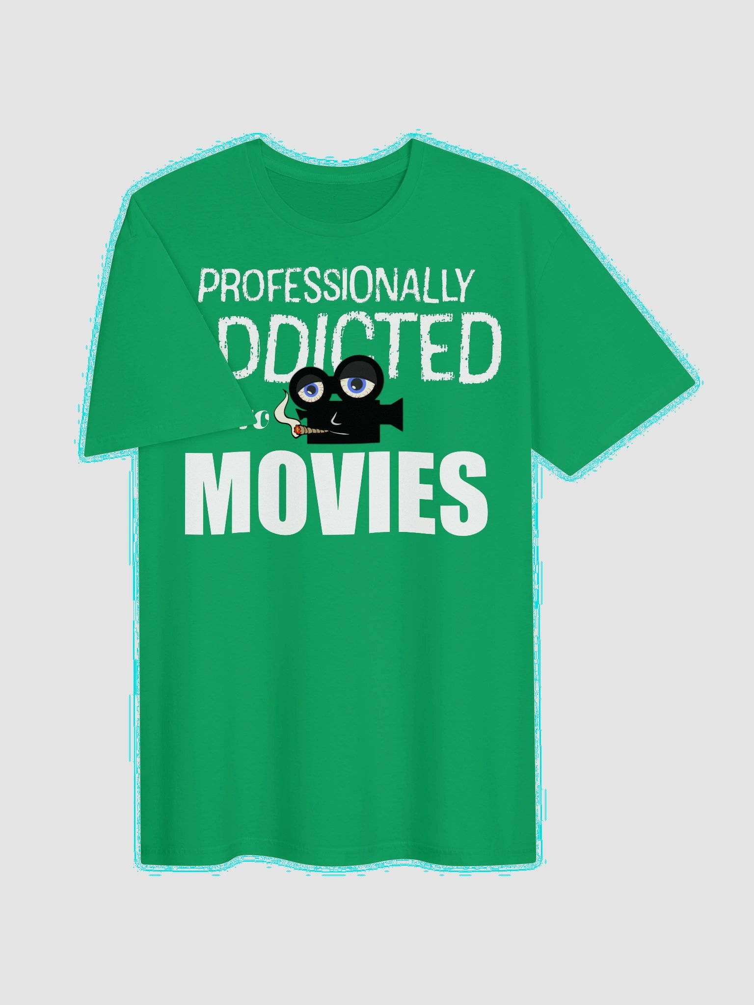 Professionally Addicted to Movies - the official Record 37 shirt product image (3)