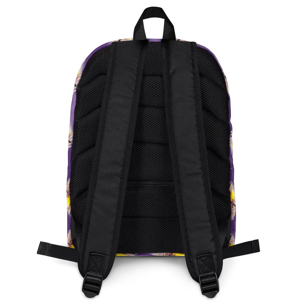 DreamWarrior Logo Pattern Backpack product image (3)