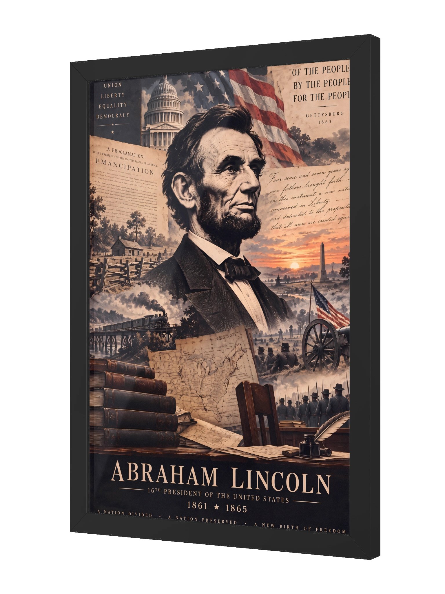 Abraham Lincoln History Poster product image (4)