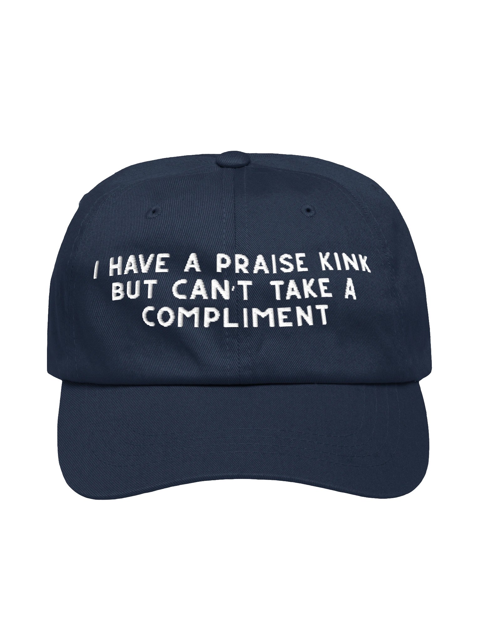 The "Praise Kink" Dad Hat (Dark) product image (1)