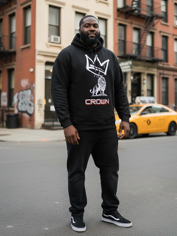 Royal Red Crown Hoodie product image (1)