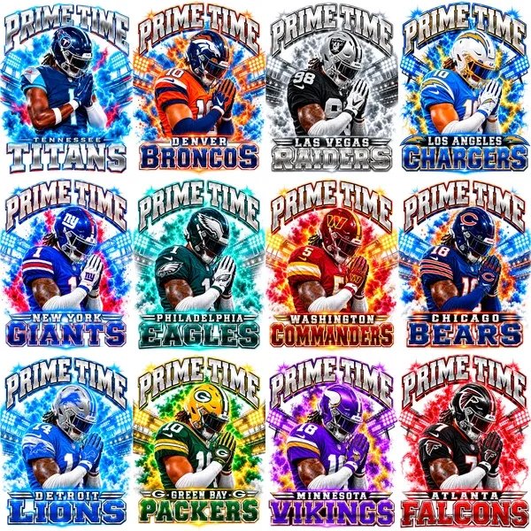 Pro Football Designs for Dark & Light Shirts product image (6)