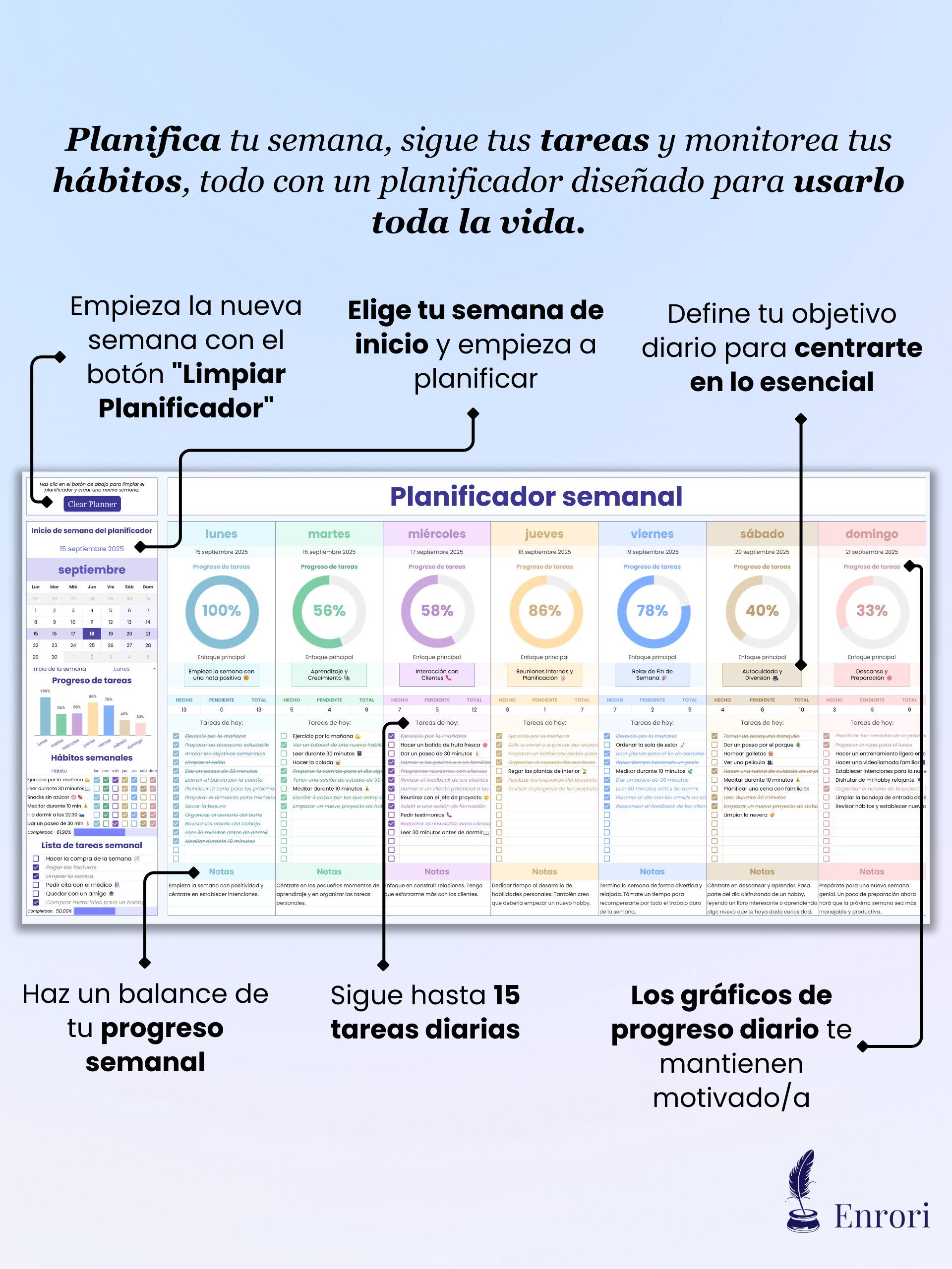 Planificador Diario y Semanal product image (3)