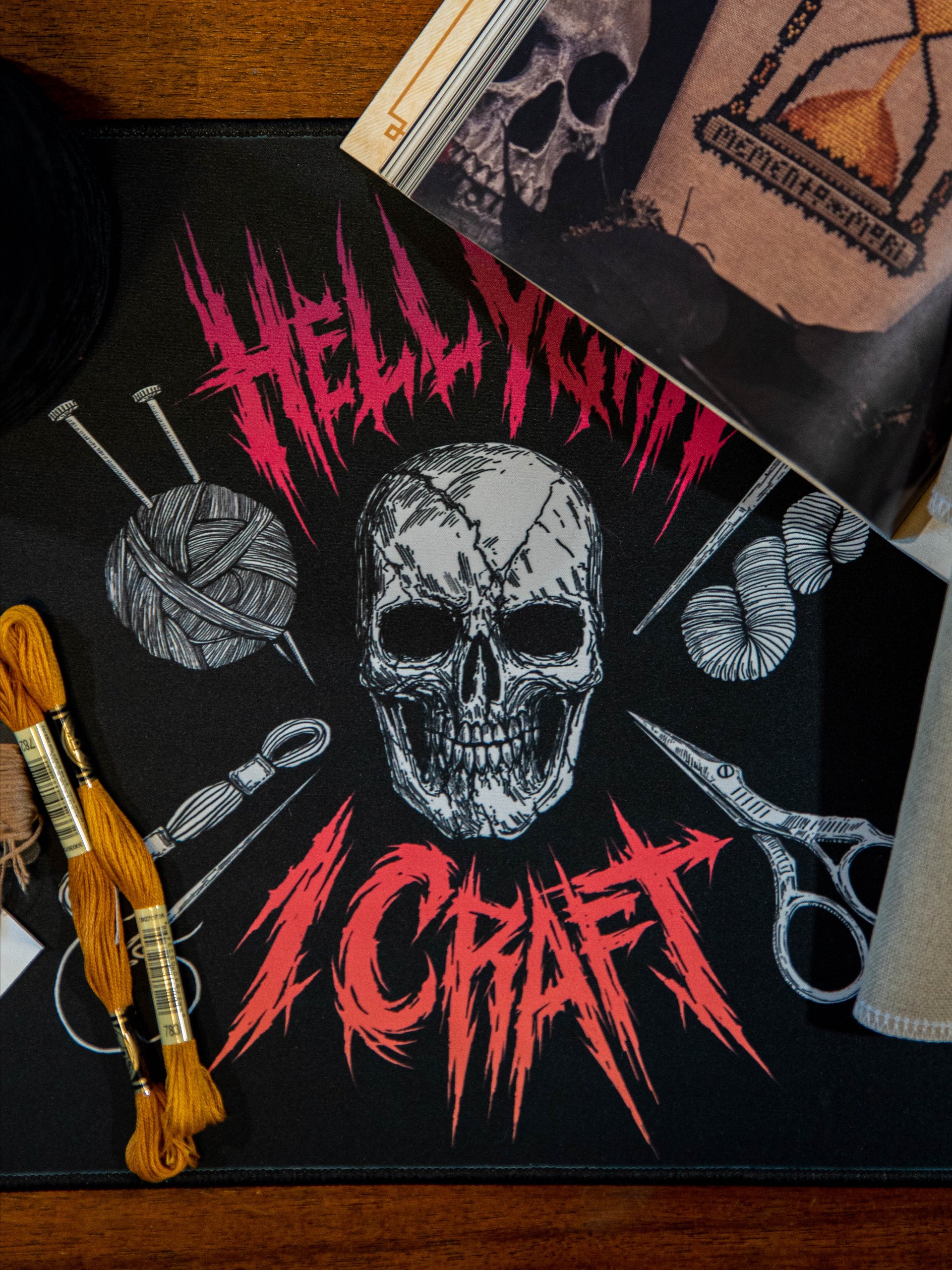 Hell Yeah I Craft Desk Mat (SMALL) product image (2)