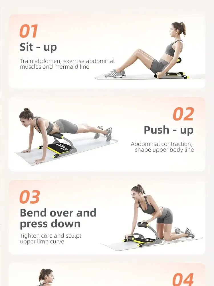 WONDER CORE Smart, Ab Workout Equipment, Sit Up Machine & Exercise Equipment, Ab Crunch Machine For Stomach Workout, Ab Core Trainer Abdominal Machine, Fitness Equipment For Home Gym product image (3)